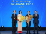 Two scientists were awarded the Ta Quang Buu Prize in 2024